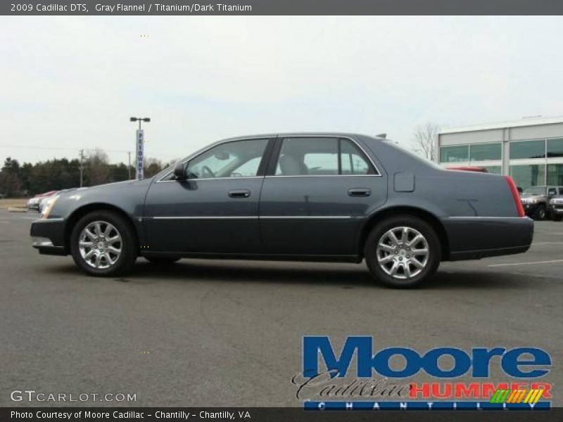 Gray Flannel / Titanium/Dark Titanium 2009 Cadillac DTS