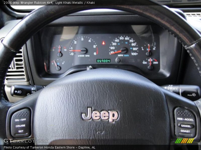 Light Khaki Metallic / Khaki 2006 Jeep Wrangler Rubicon 4x4