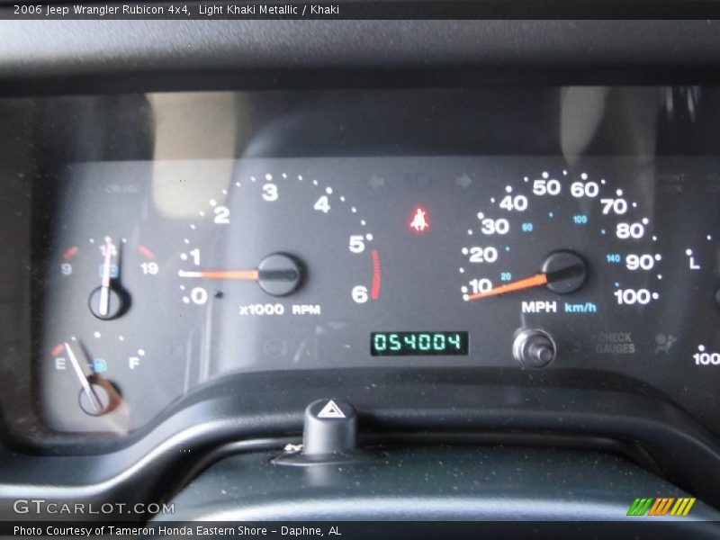 Light Khaki Metallic / Khaki 2006 Jeep Wrangler Rubicon 4x4
