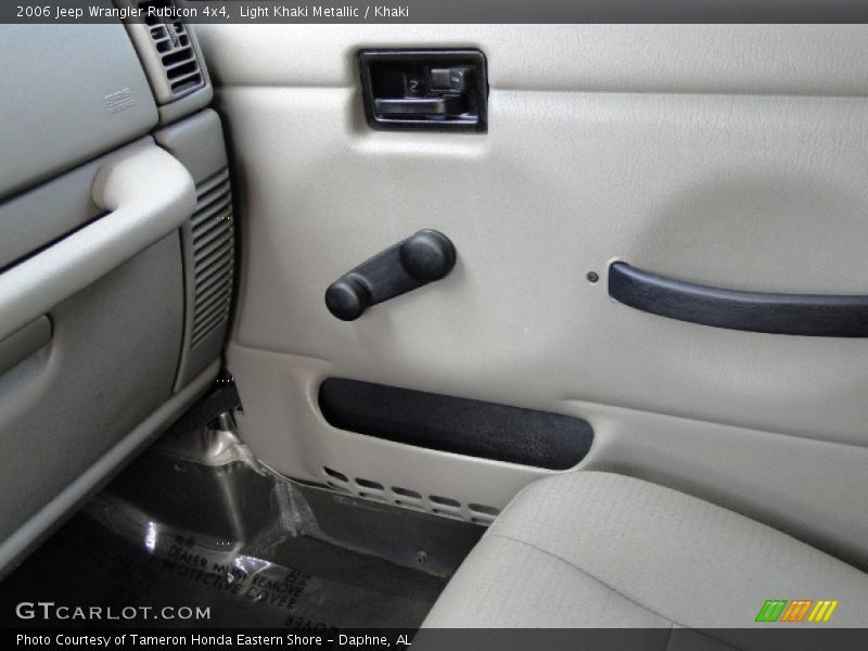 Light Khaki Metallic / Khaki 2006 Jeep Wrangler Rubicon 4x4