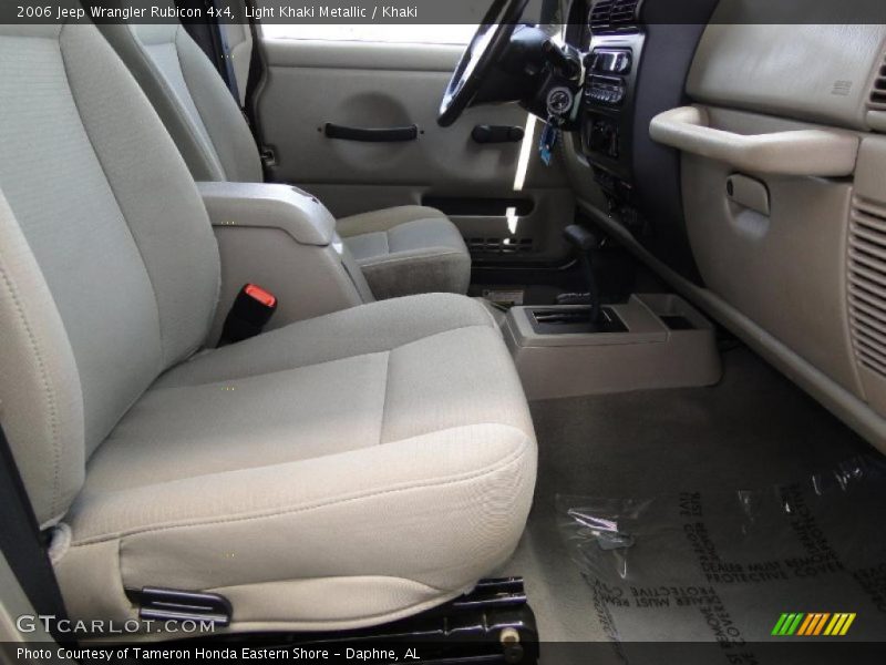 Light Khaki Metallic / Khaki 2006 Jeep Wrangler Rubicon 4x4