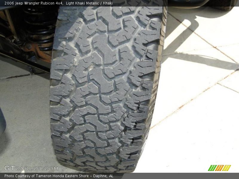 Light Khaki Metallic / Khaki 2006 Jeep Wrangler Rubicon 4x4