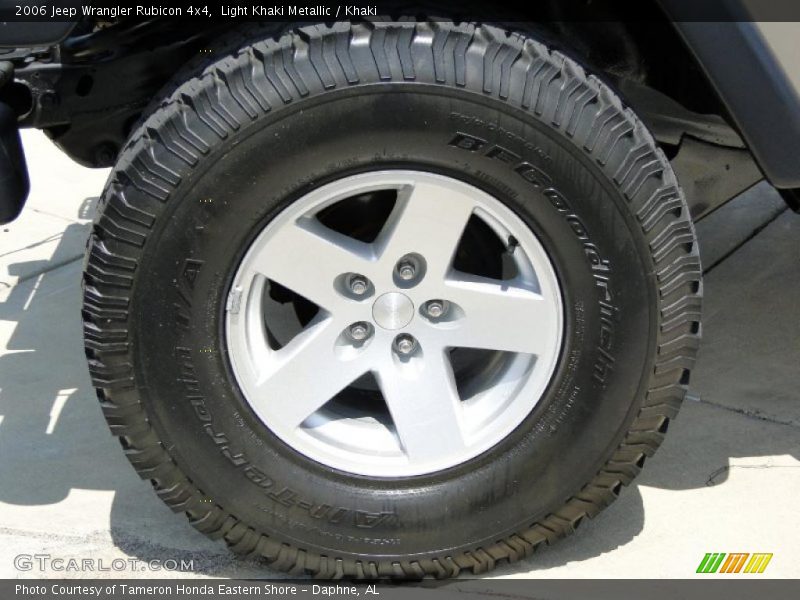 Light Khaki Metallic / Khaki 2006 Jeep Wrangler Rubicon 4x4