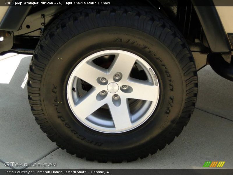 Light Khaki Metallic / Khaki 2006 Jeep Wrangler Rubicon 4x4