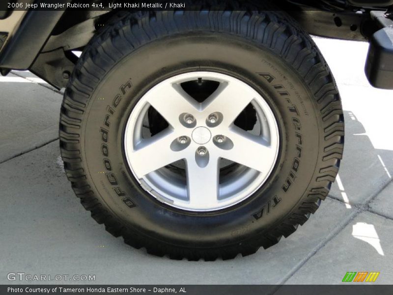 Light Khaki Metallic / Khaki 2006 Jeep Wrangler Rubicon 4x4