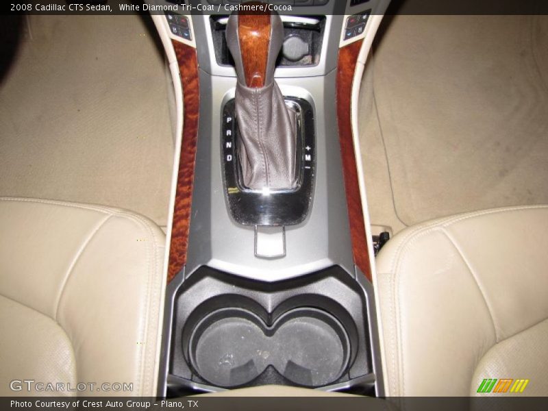 White Diamond Tri-Coat / Cashmere/Cocoa 2008 Cadillac CTS Sedan