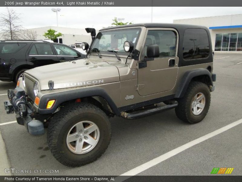 Light Khaki Metallic / Khaki 2006 Jeep Wrangler Rubicon 4x4
