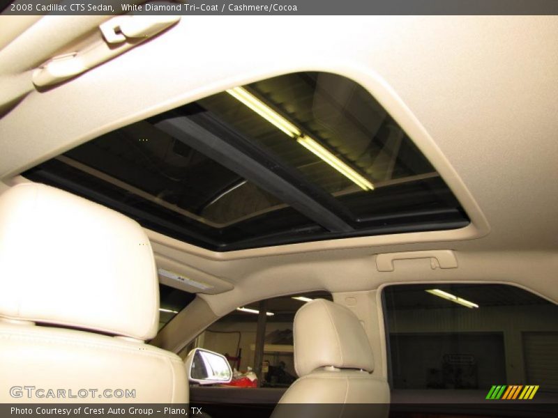 White Diamond Tri-Coat / Cashmere/Cocoa 2008 Cadillac CTS Sedan
