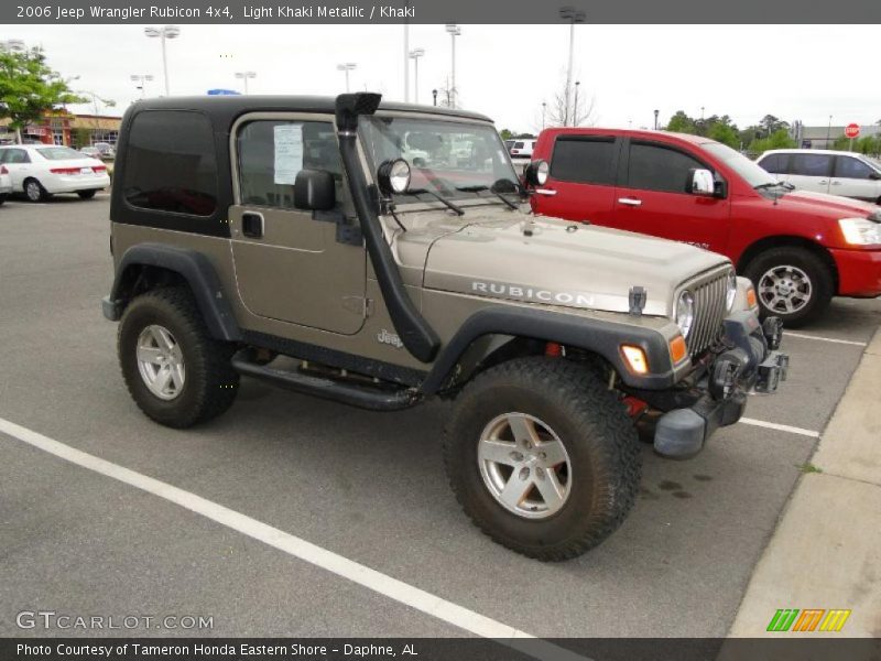Light Khaki Metallic / Khaki 2006 Jeep Wrangler Rubicon 4x4