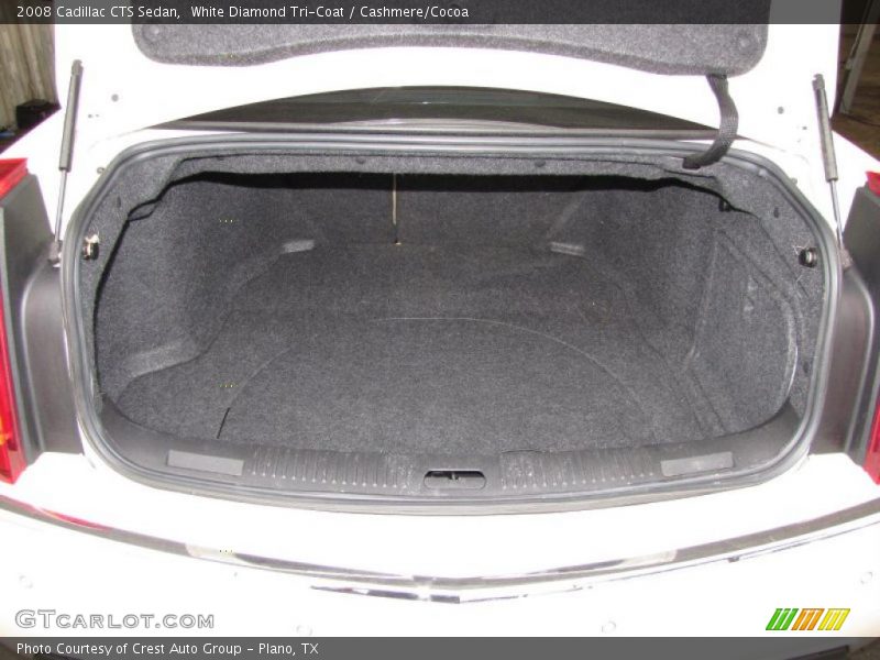 White Diamond Tri-Coat / Cashmere/Cocoa 2008 Cadillac CTS Sedan