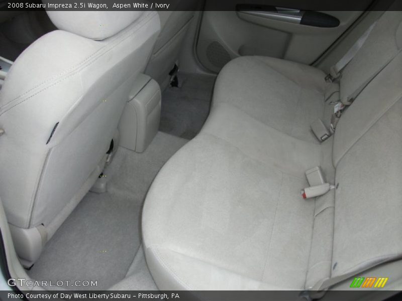 Aspen White / Ivory 2008 Subaru Impreza 2.5i Wagon