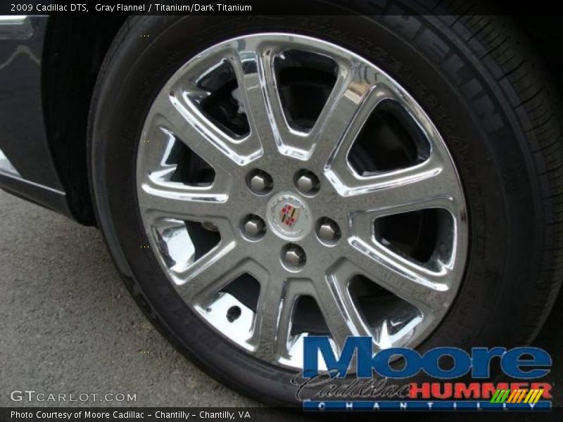 Gray Flannel / Titanium/Dark Titanium 2009 Cadillac DTS