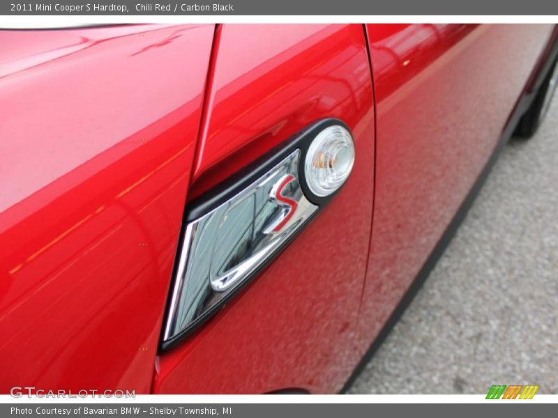 Chili Red / Carbon Black 2011 Mini Cooper S Hardtop