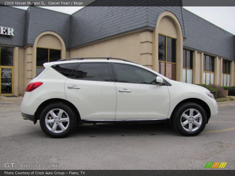 Glacier Pearl / Beige 2009 Nissan Murano SL