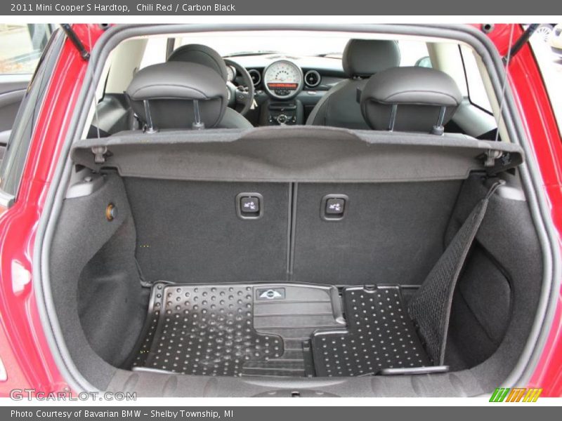 Chili Red / Carbon Black 2011 Mini Cooper S Hardtop