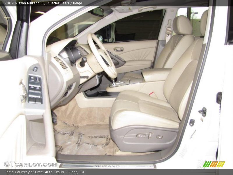 Glacier Pearl / Beige 2009 Nissan Murano SL