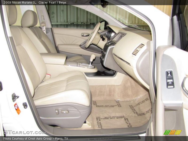 Glacier Pearl / Beige 2009 Nissan Murano SL