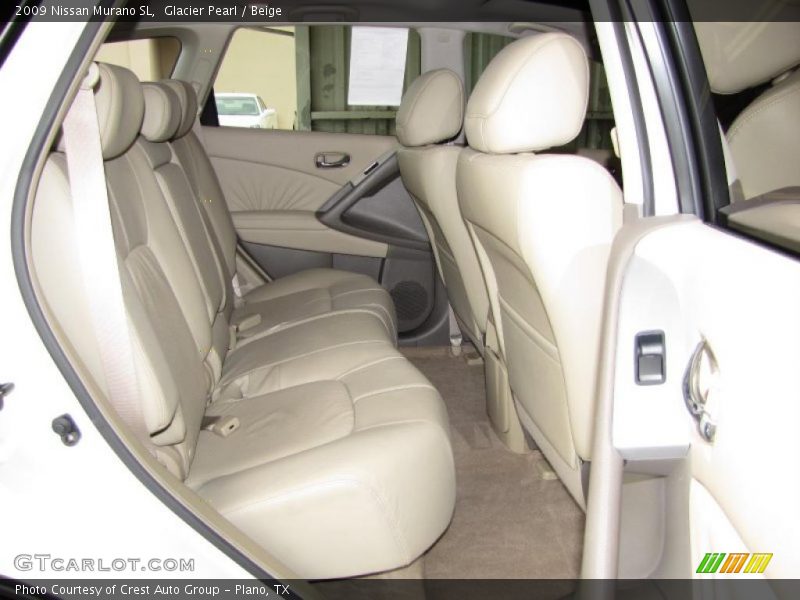 Glacier Pearl / Beige 2009 Nissan Murano SL