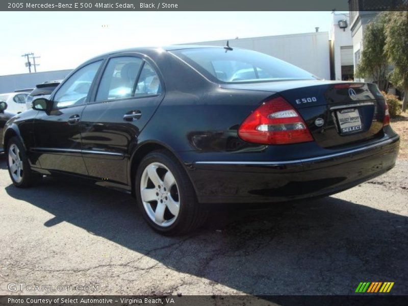 Black / Stone 2005 Mercedes-Benz E 500 4Matic Sedan