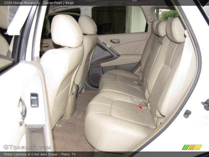 Glacier Pearl / Beige 2009 Nissan Murano SL