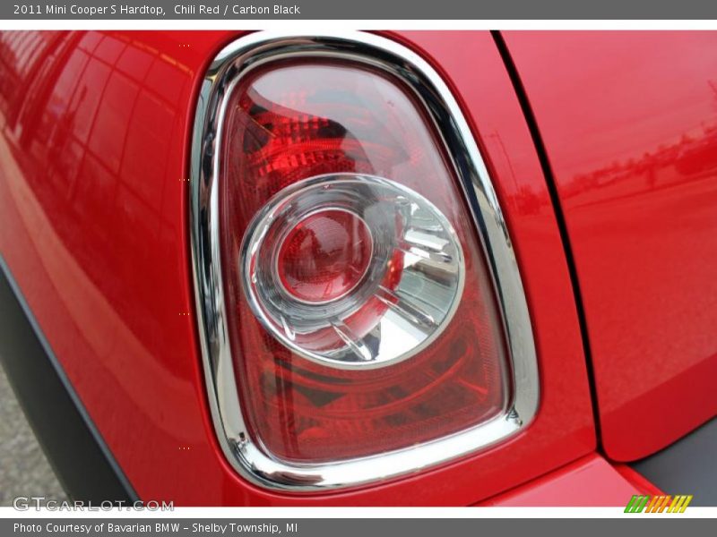 Chili Red / Carbon Black 2011 Mini Cooper S Hardtop