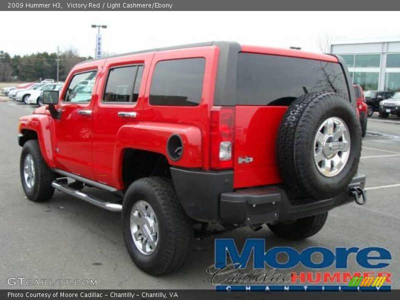 Victory Red / Light Cashmere/Ebony 2009 Hummer H3