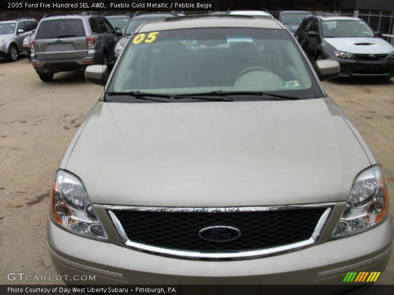 Pueblo Gold Metallic / Pebble Beige 2005 Ford Five Hundred SEL AWD