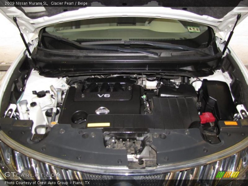 Glacier Pearl / Beige 2009 Nissan Murano SL