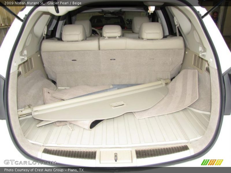 Glacier Pearl / Beige 2009 Nissan Murano SL