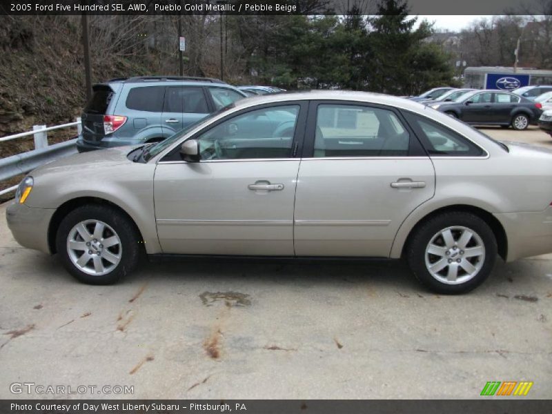 Pueblo Gold Metallic / Pebble Beige 2005 Ford Five Hundred SEL AWD