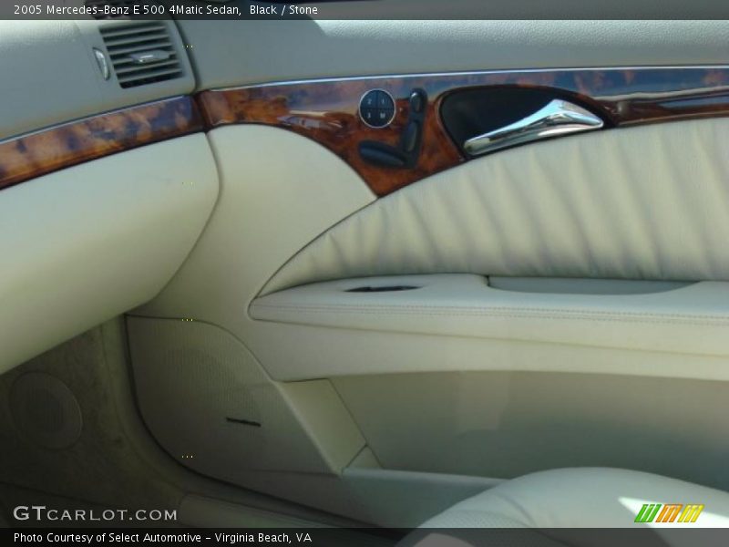 Black / Stone 2005 Mercedes-Benz E 500 4Matic Sedan