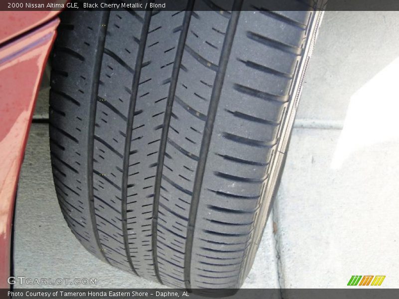 Black Cherry Metallic / Blond 2000 Nissan Altima GLE