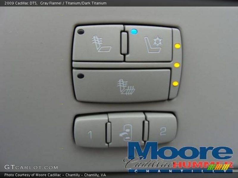 Gray Flannel / Titanium/Dark Titanium 2009 Cadillac DTS