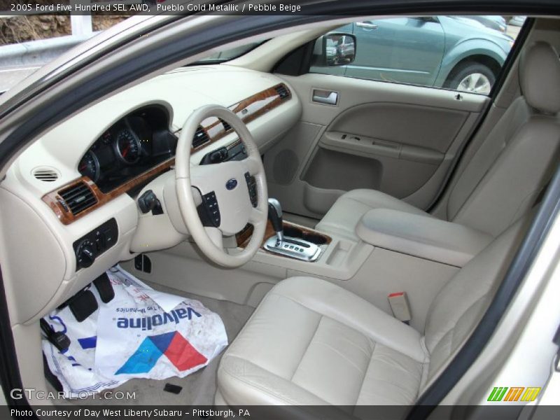 Pueblo Gold Metallic / Pebble Beige 2005 Ford Five Hundred SEL AWD
