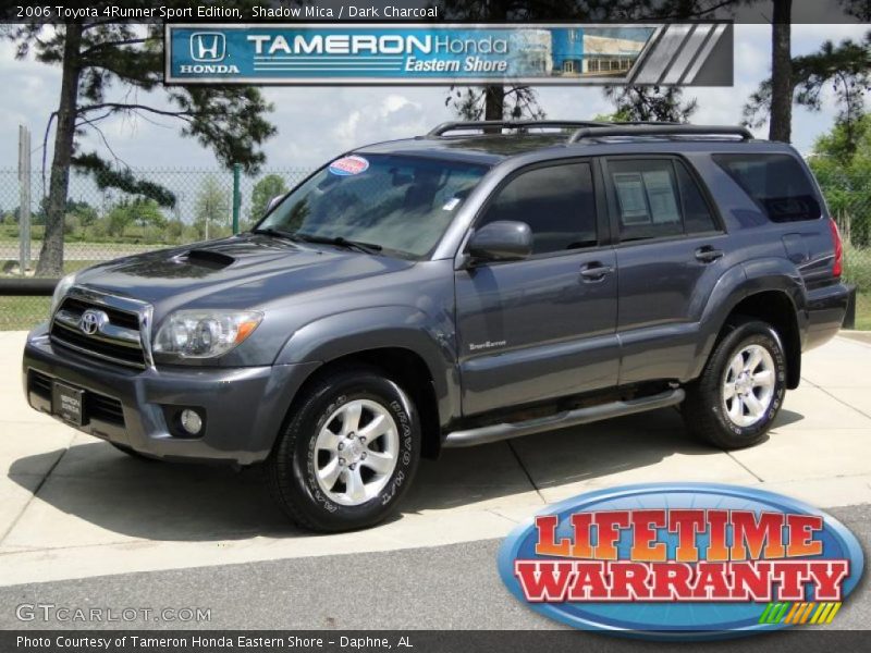 Shadow Mica / Dark Charcoal 2006 Toyota 4Runner Sport Edition