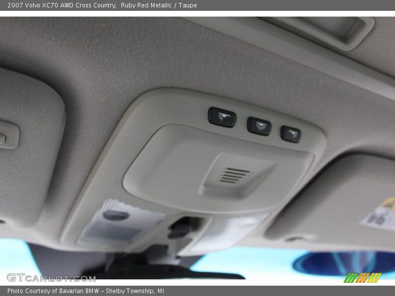 Ruby Red Metallic / Taupe 2007 Volvo XC70 AWD Cross Country