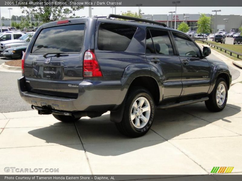 Shadow Mica / Dark Charcoal 2006 Toyota 4Runner Sport Edition