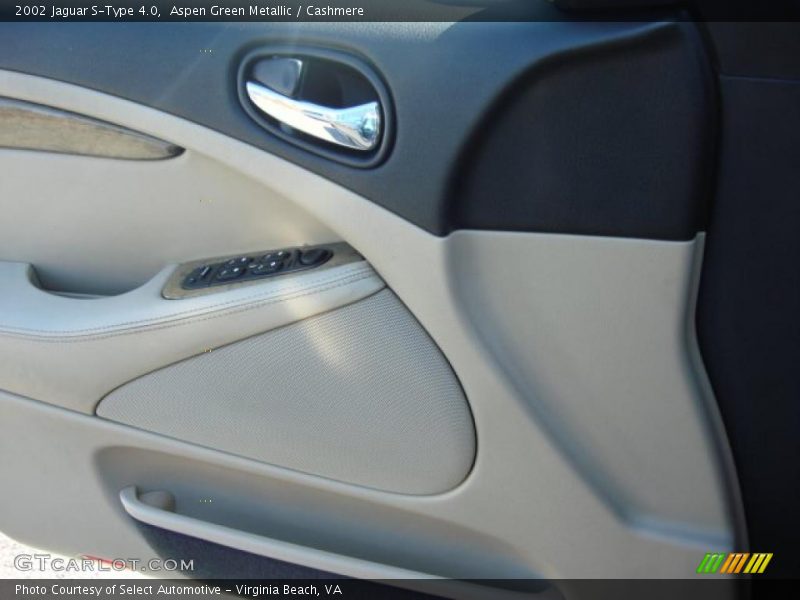 Aspen Green Metallic / Cashmere 2002 Jaguar S-Type 4.0