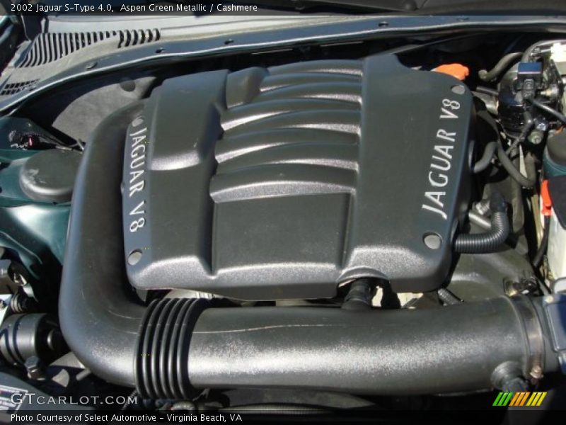 Aspen Green Metallic / Cashmere 2002 Jaguar S-Type 4.0