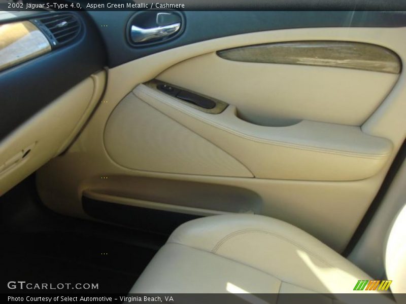 Aspen Green Metallic / Cashmere 2002 Jaguar S-Type 4.0