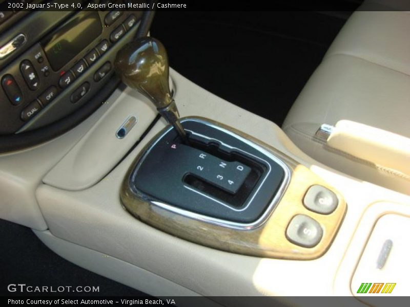 Aspen Green Metallic / Cashmere 2002 Jaguar S-Type 4.0