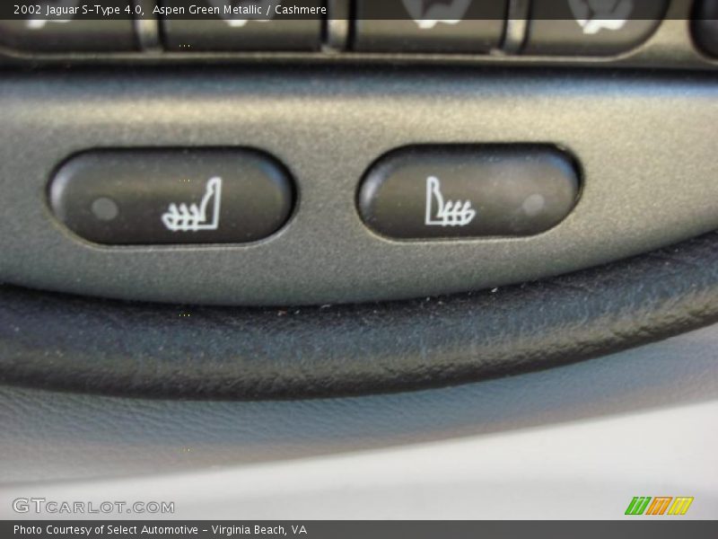 Aspen Green Metallic / Cashmere 2002 Jaguar S-Type 4.0