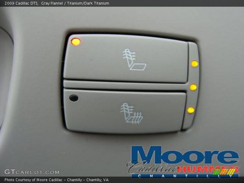 Gray Flannel / Titanium/Dark Titanium 2009 Cadillac DTS