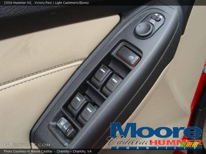 Victory Red / Light Cashmere/Ebony 2009 Hummer H3