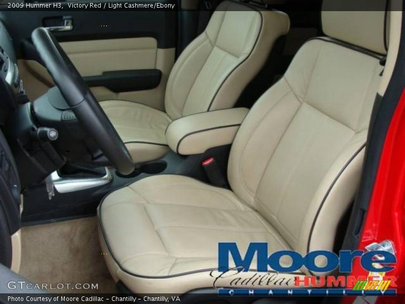 Victory Red / Light Cashmere/Ebony 2009 Hummer H3