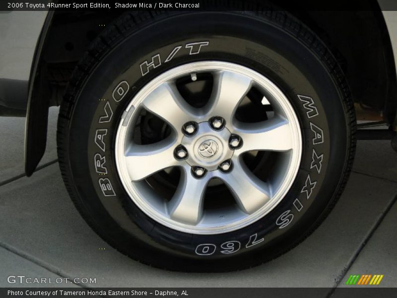 Shadow Mica / Dark Charcoal 2006 Toyota 4Runner Sport Edition