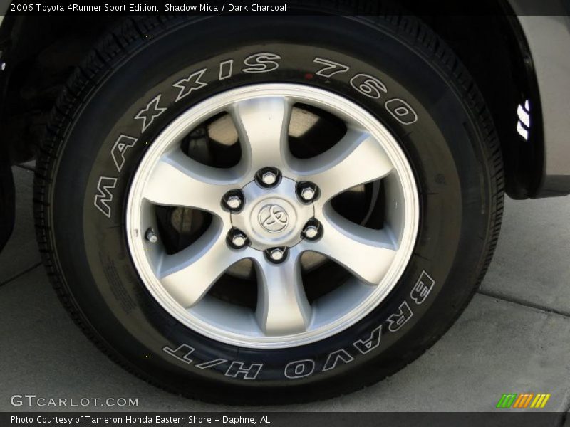 Shadow Mica / Dark Charcoal 2006 Toyota 4Runner Sport Edition