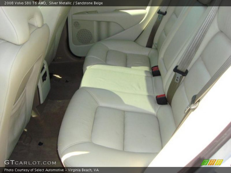Silver Metallic / Sandstone Beige 2008 Volvo S80 T6 AWD