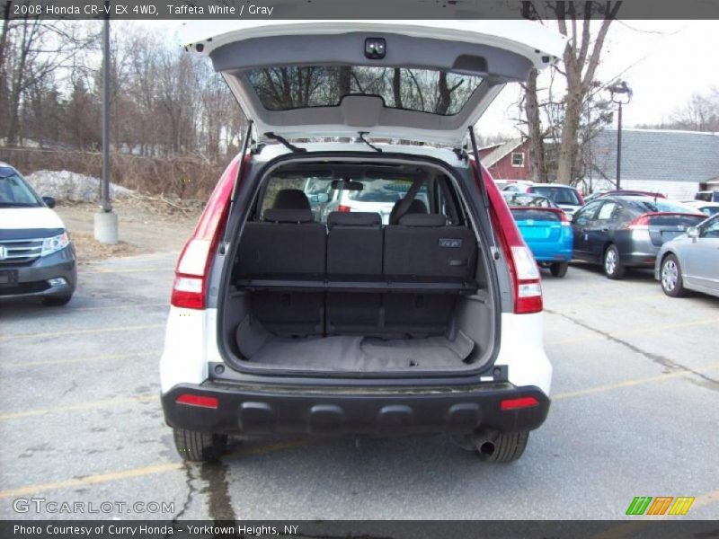 Taffeta White / Gray 2008 Honda CR-V EX 4WD