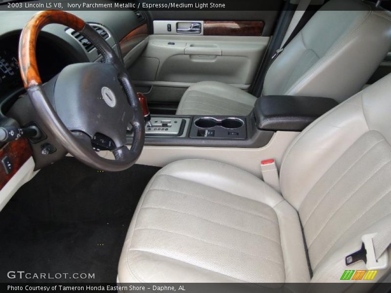 2003 LS V8 Espresso/Medium Light Stone Interior